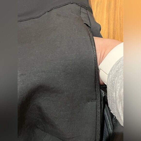 Nike Women's Team TechPack Woven Short High Waist Size Small Grey Black - Picture 7 of 9